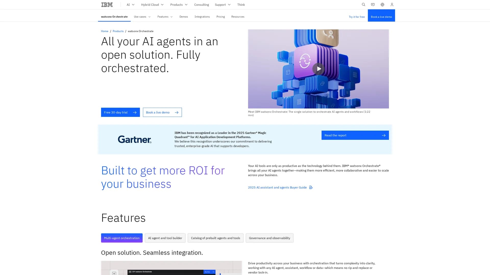 ibm-watson-assistant homepage