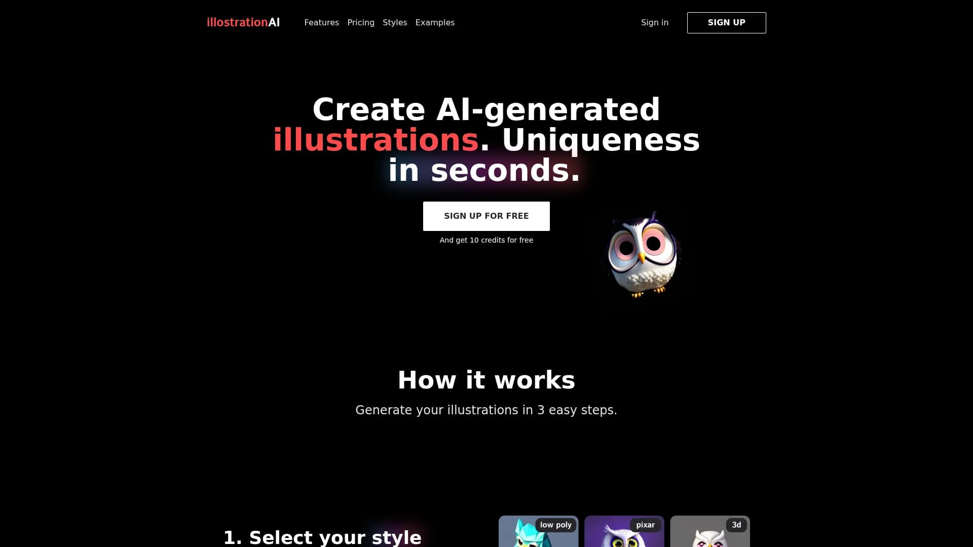 illostrationai homepage