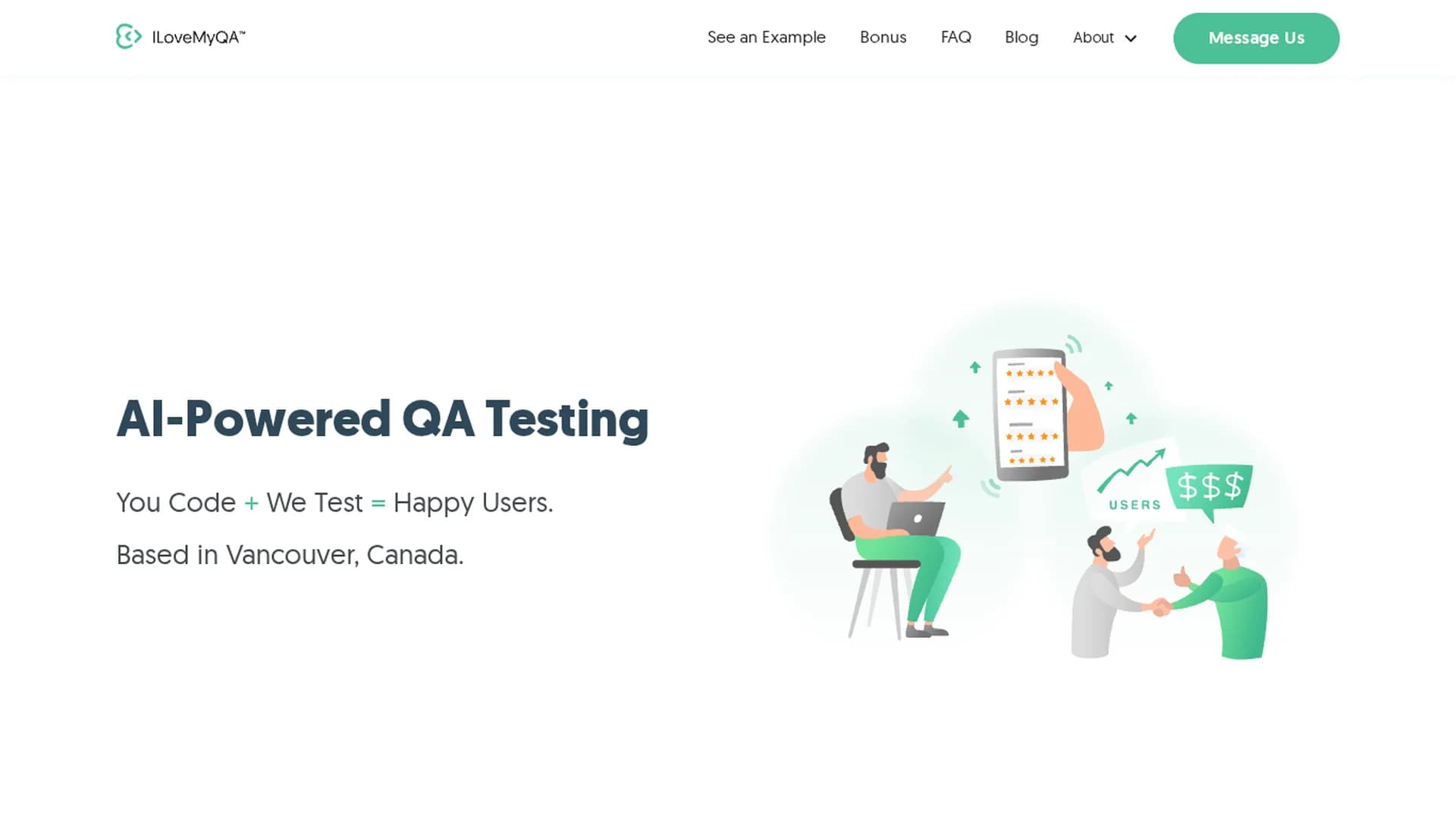 ilovemyqa-com homepage