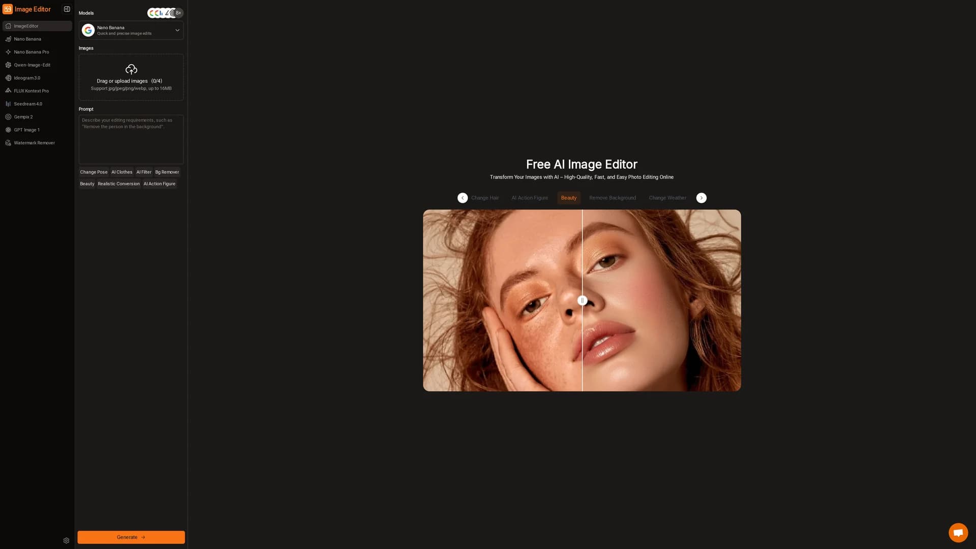 image-editor-online homepage