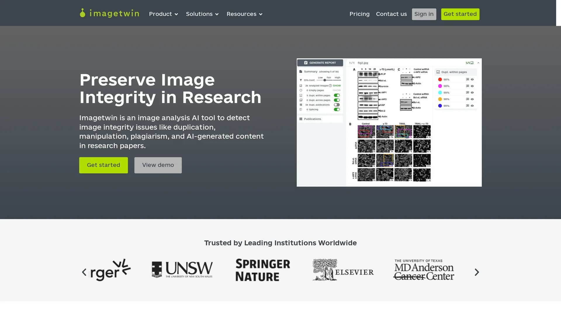 imagetwin homepage