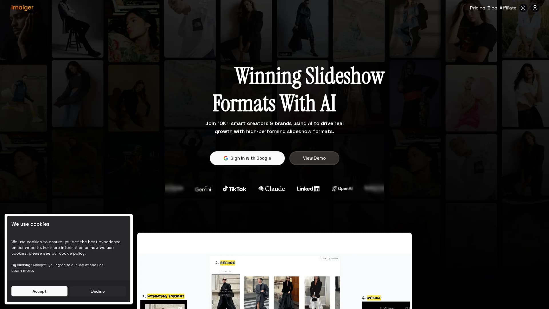 imaiger homepage
