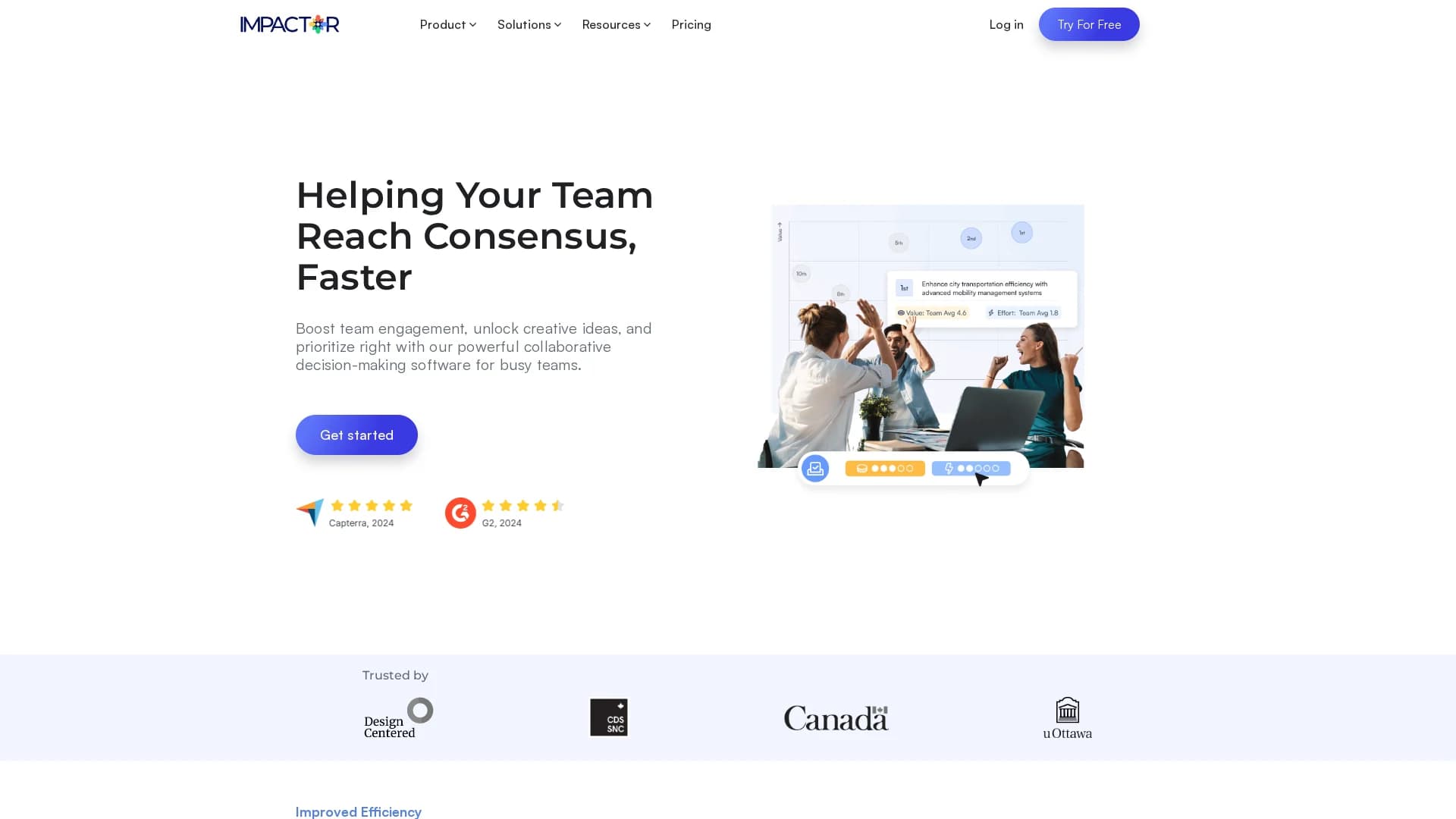 impactor-app homepage