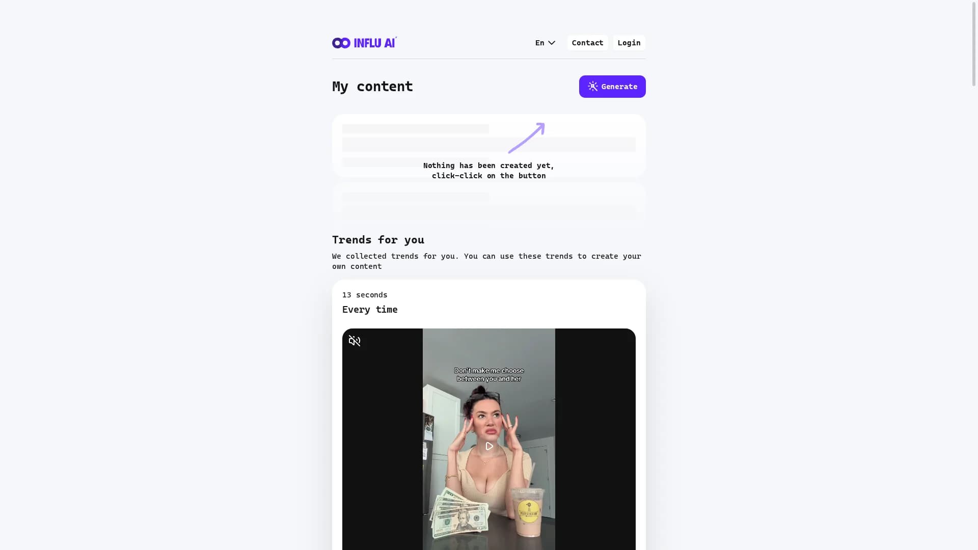 influai homepage