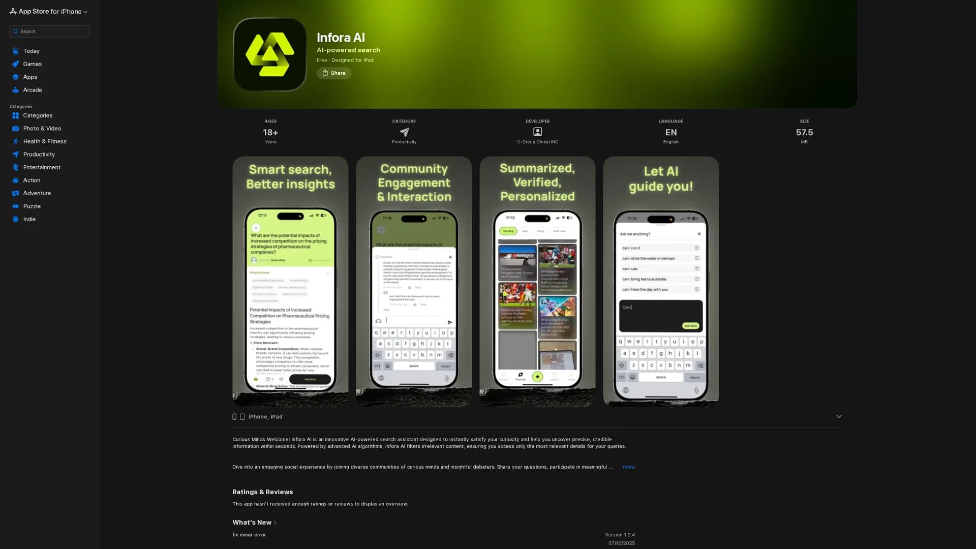 infora-ai homepage