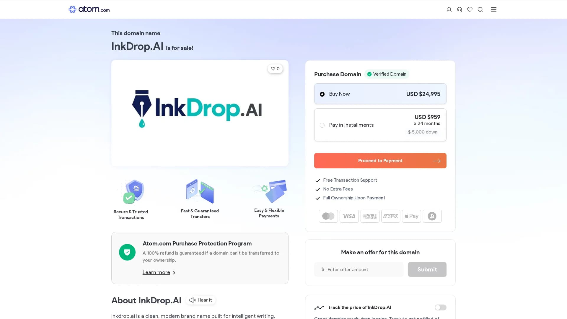 inkdrop homepage