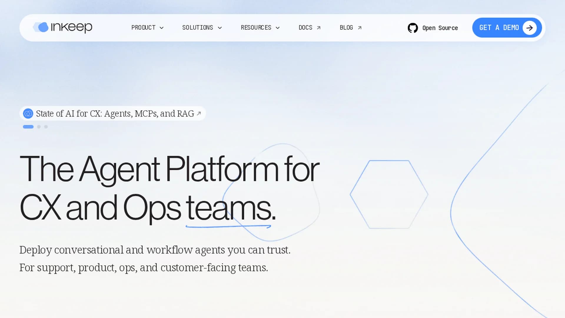 inkeep homepage