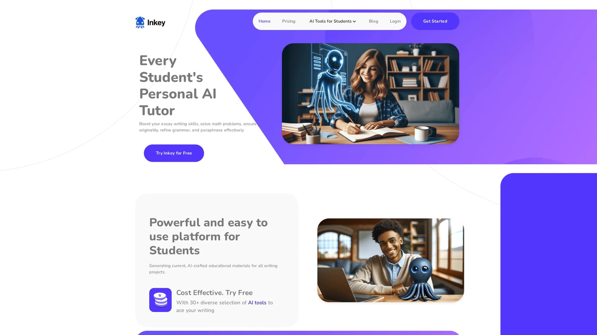 inkey homepage