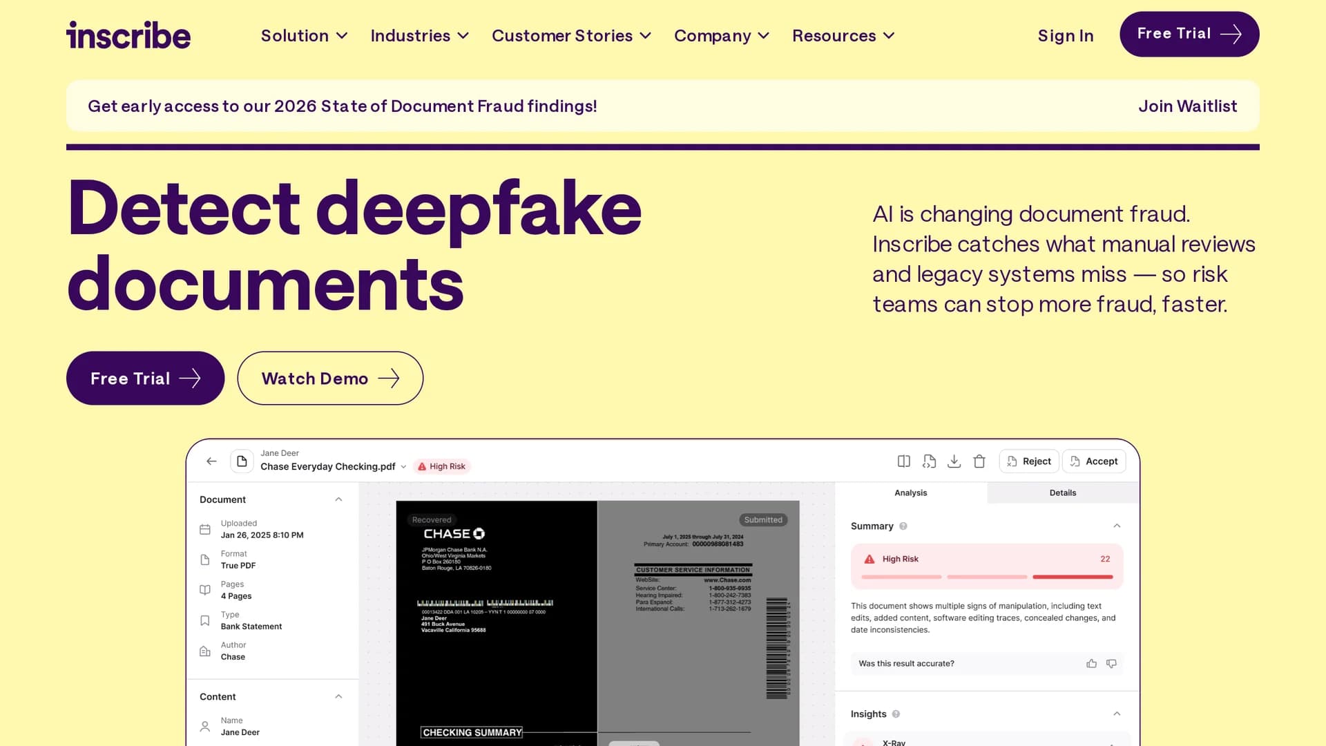 inscribe-ai homepage