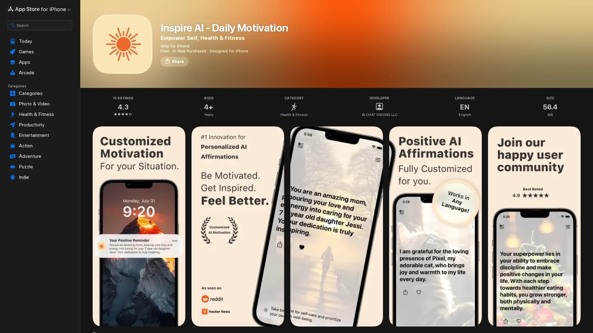 inspire-ai homepage