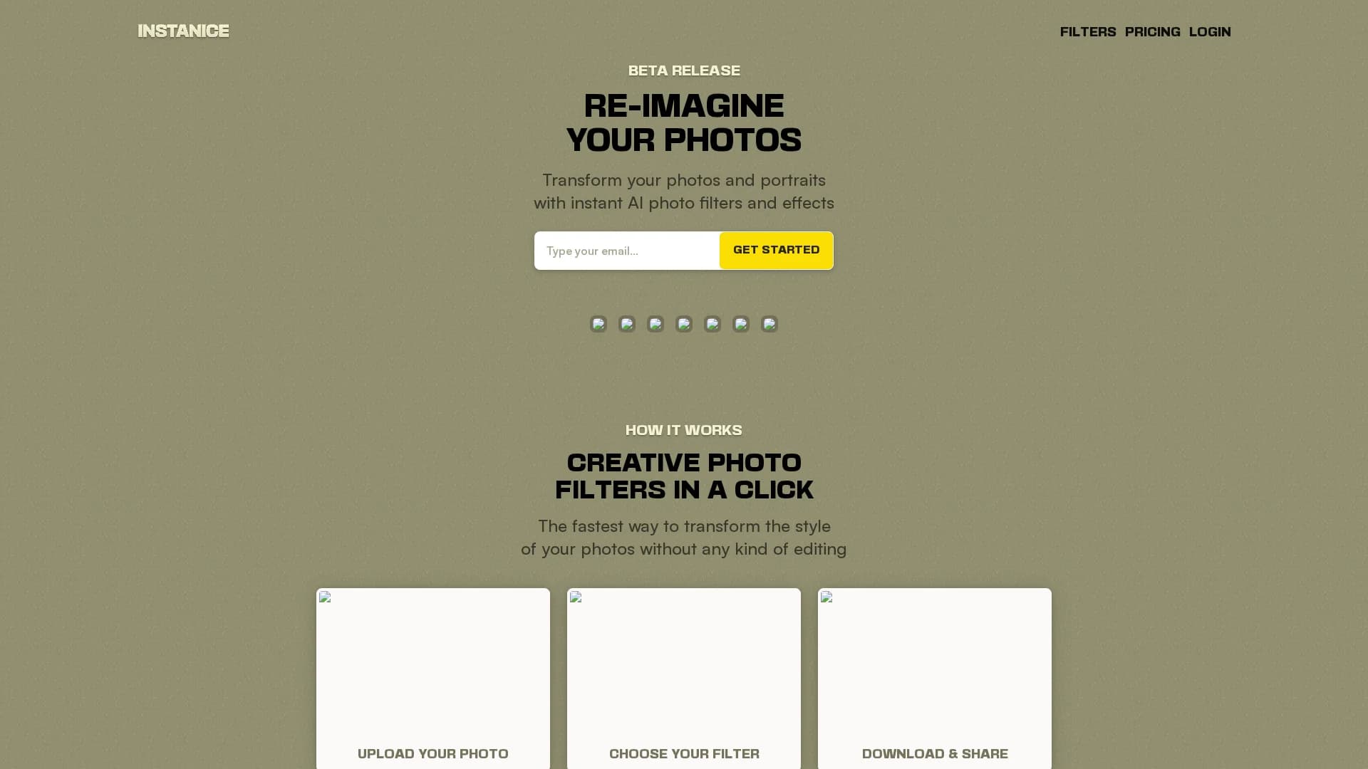 instanice homepage