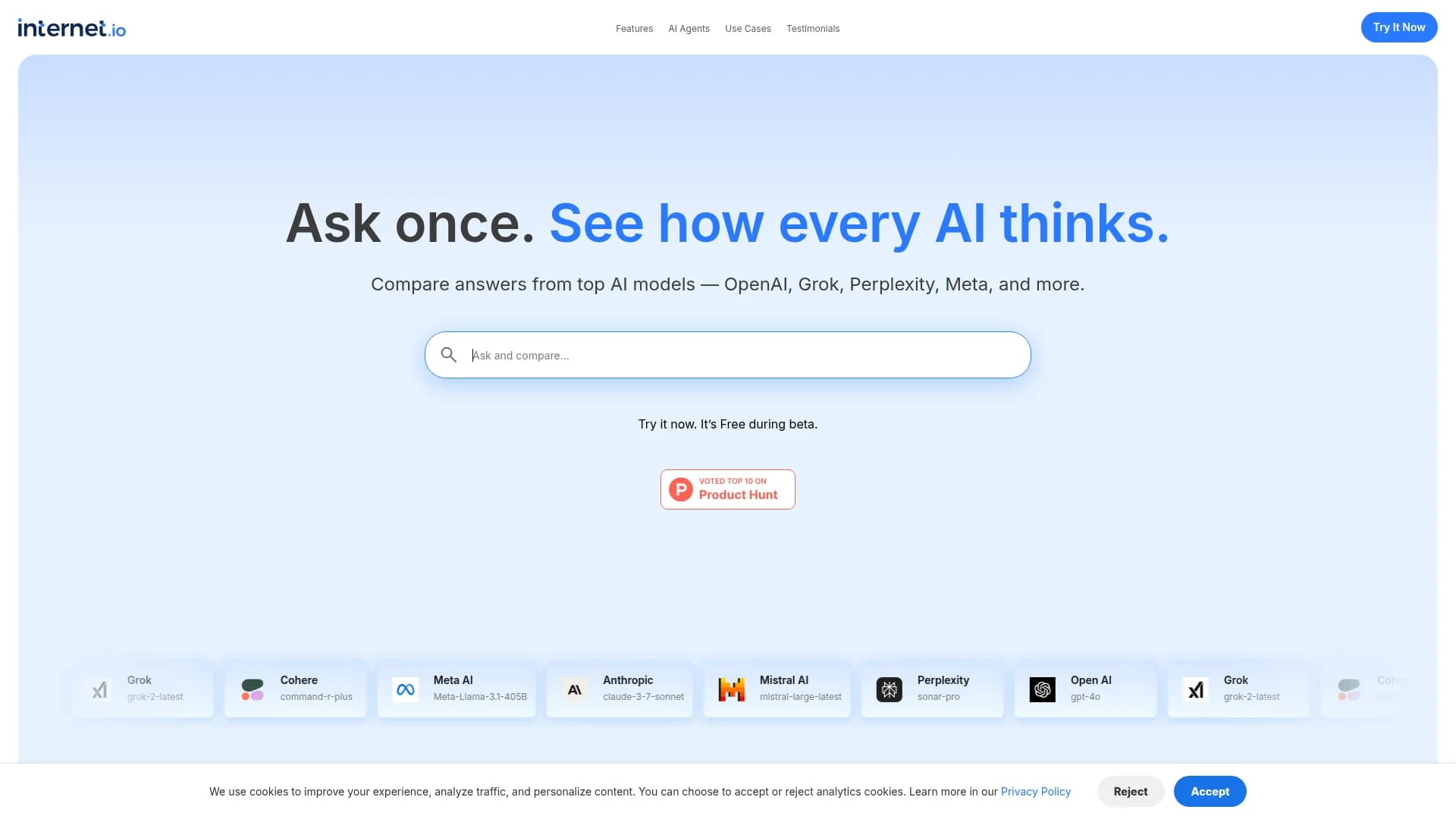 internet-io homepage