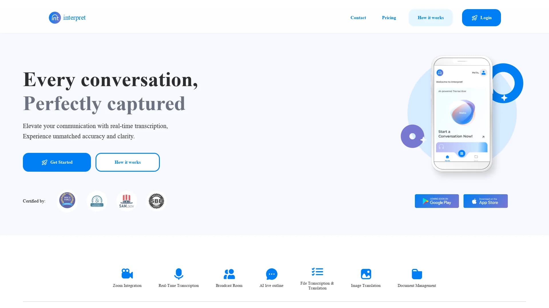 interpret-ai homepage