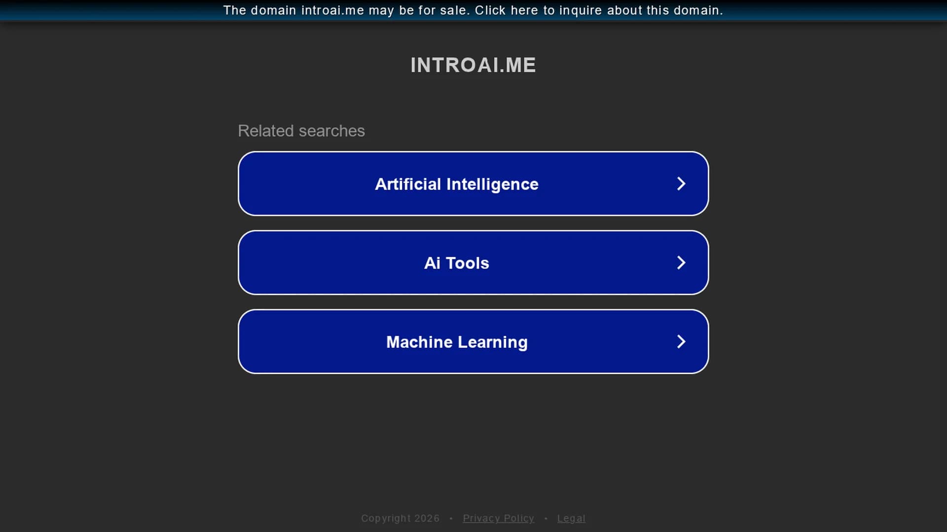 introai homepage