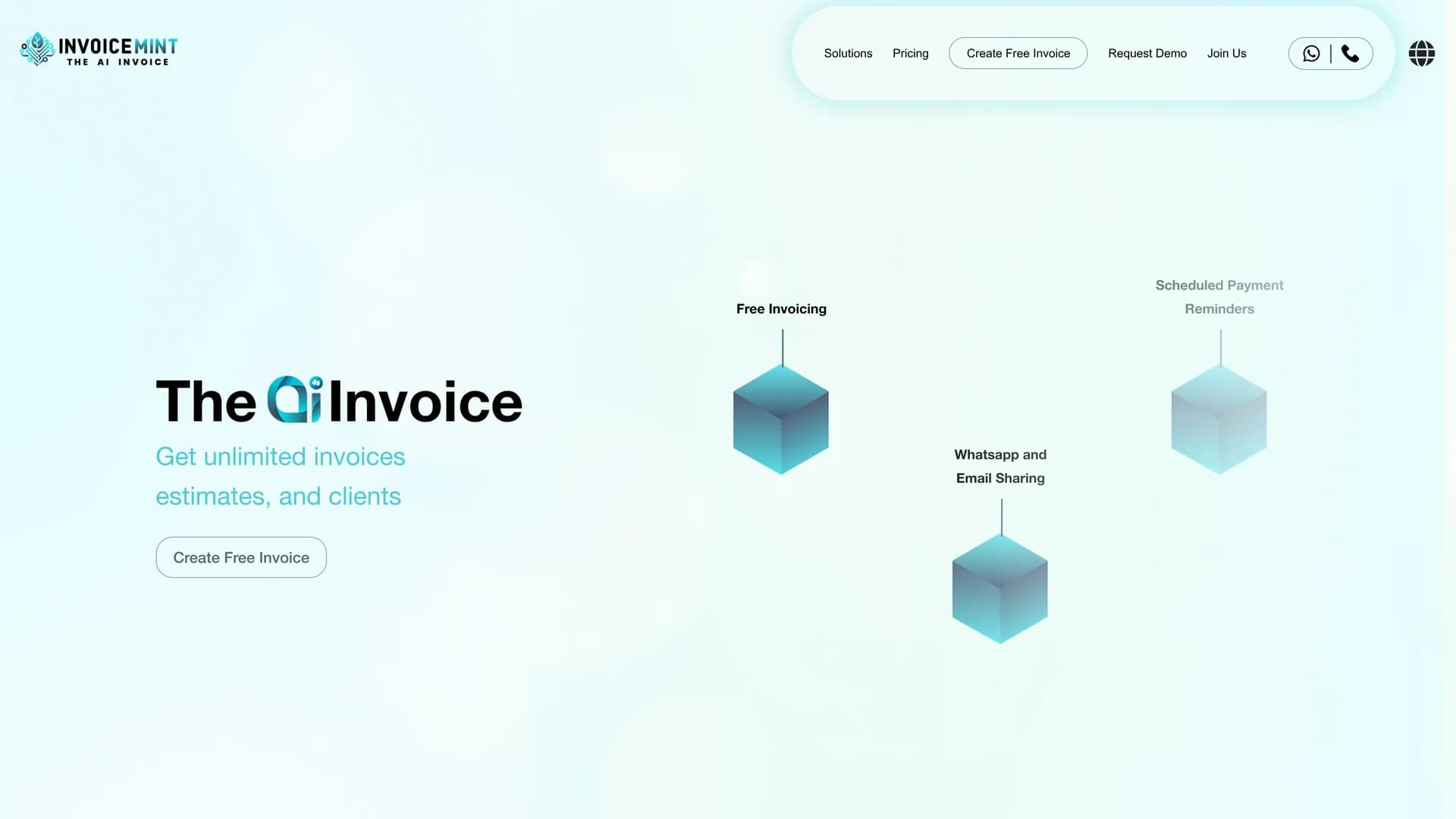 invoicemint homepage