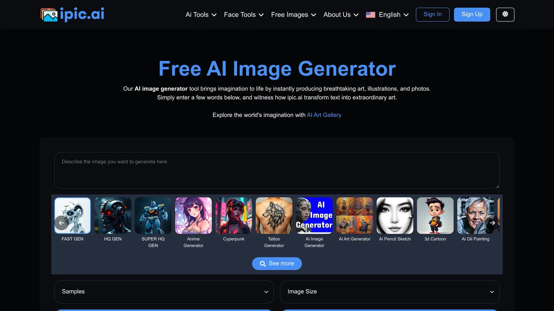 ipic-ai homepage