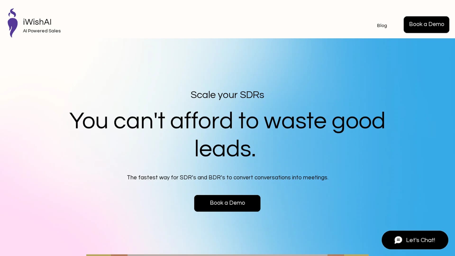 iwish homepage