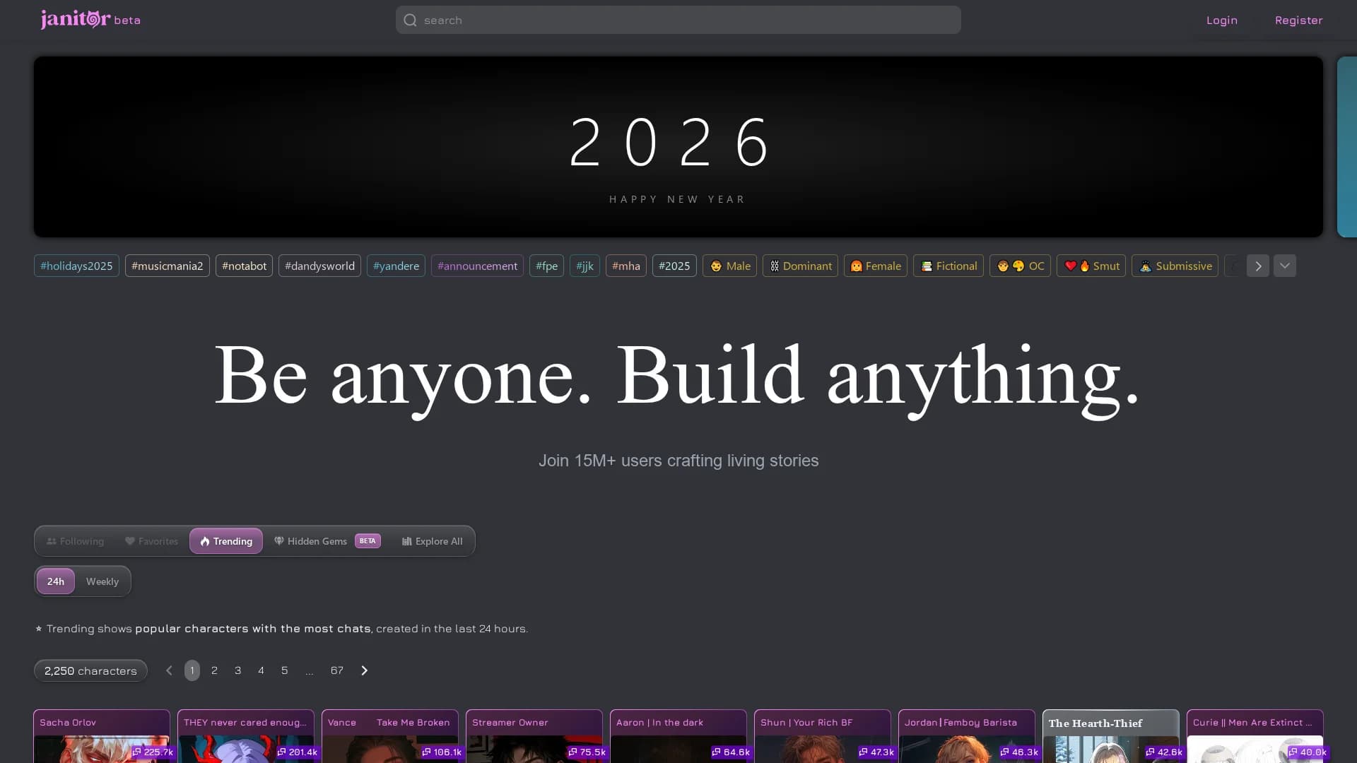 janitorai homepage