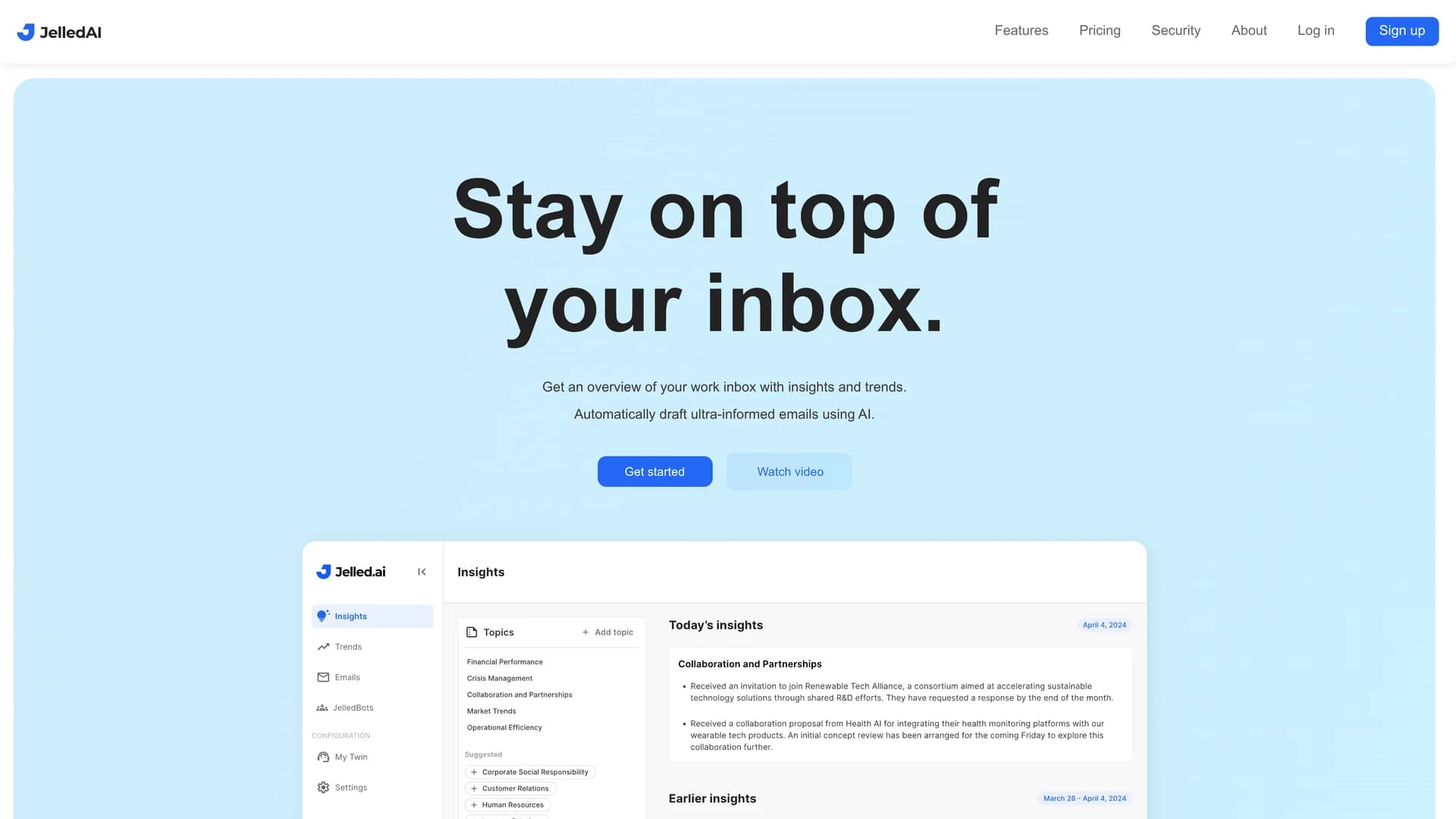 jelled-ai homepage