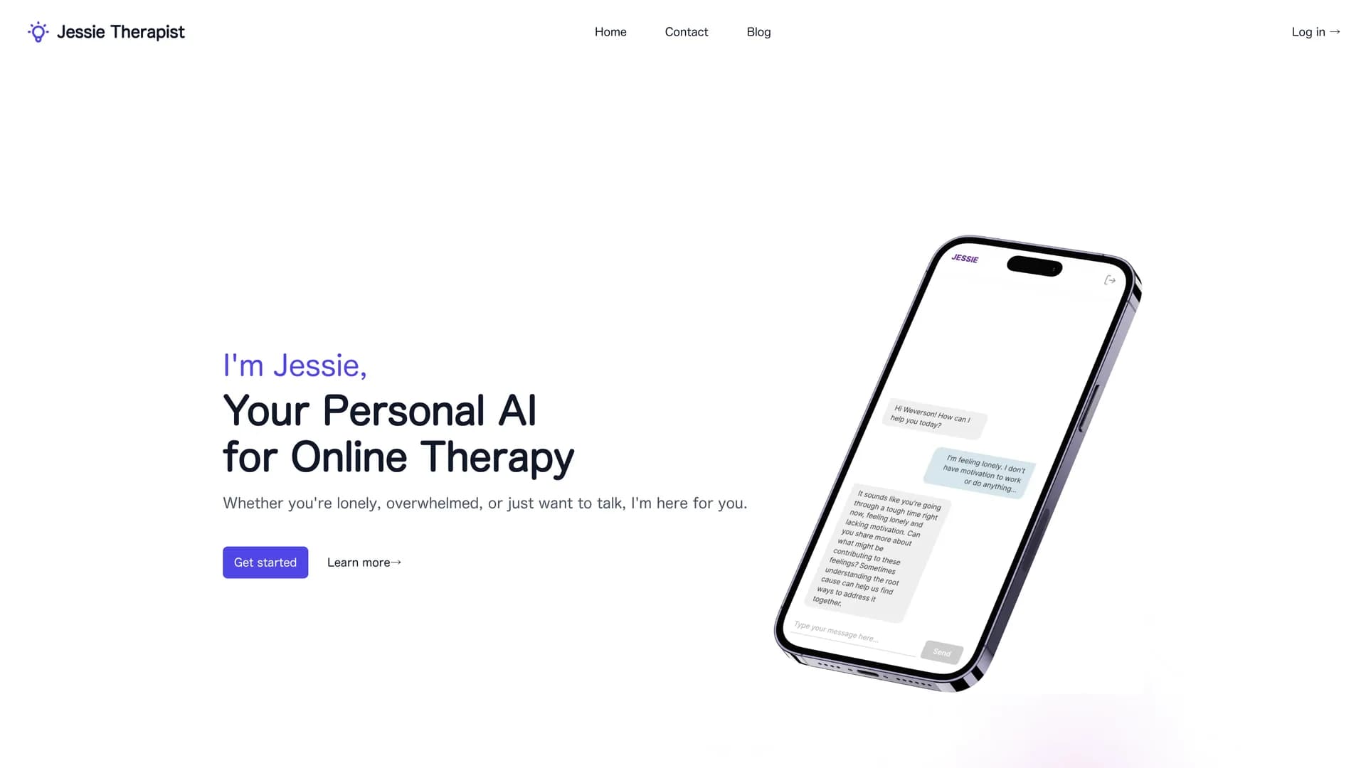 jessie-ai homepage