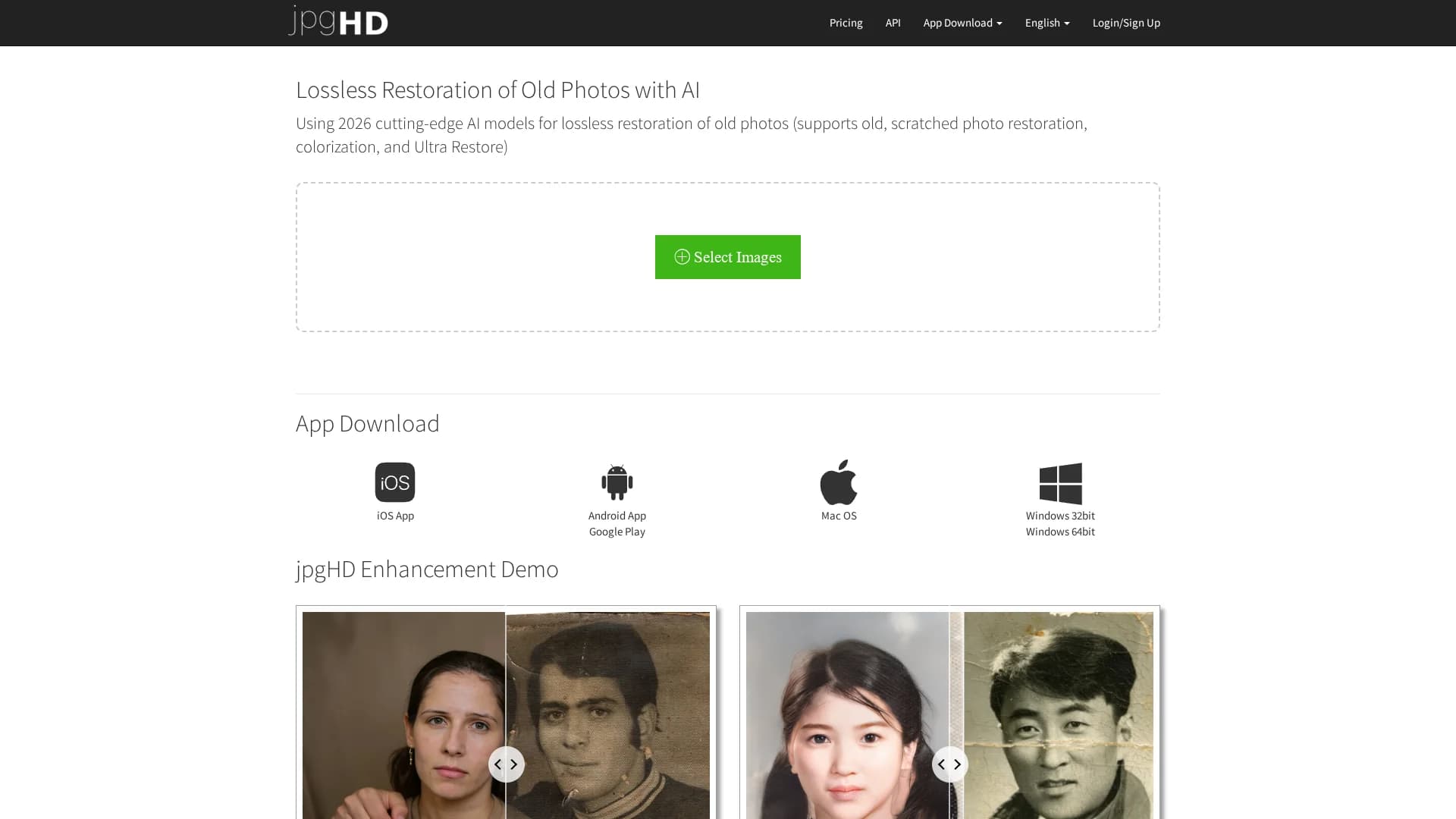 jpghd homepage