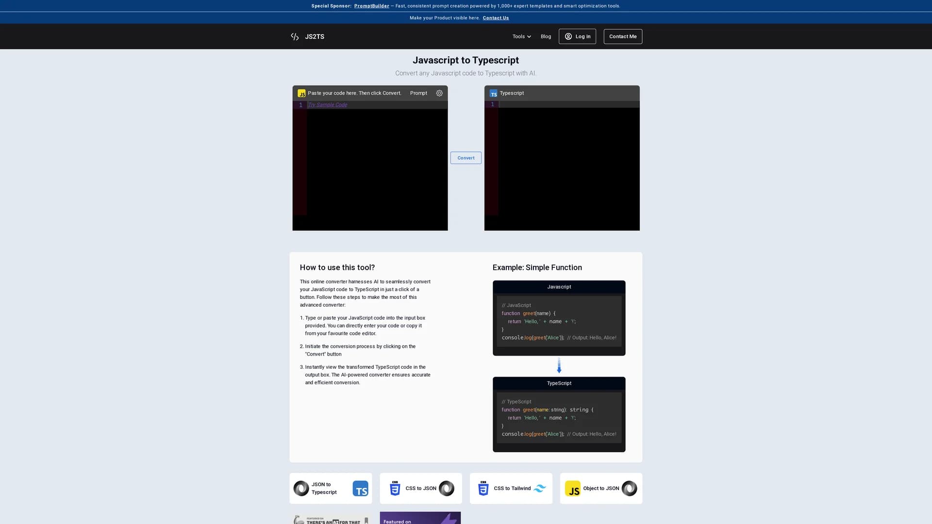 js2ts homepage