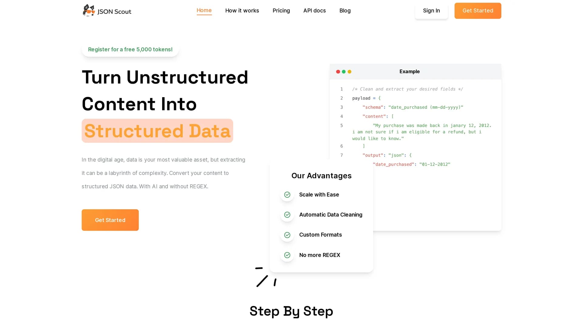 json-scout homepage