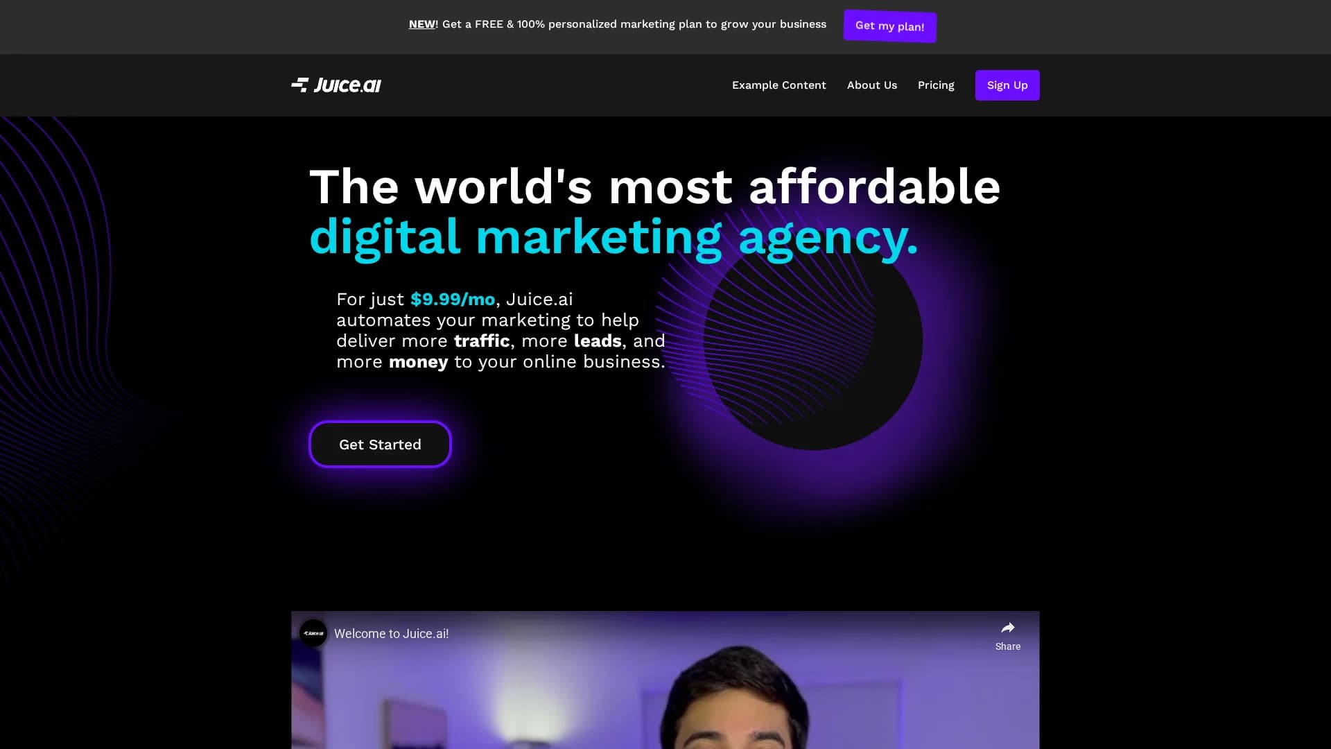 juice-ai homepage