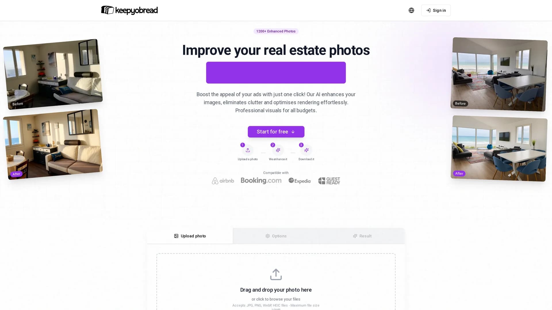 keepyobread homepage