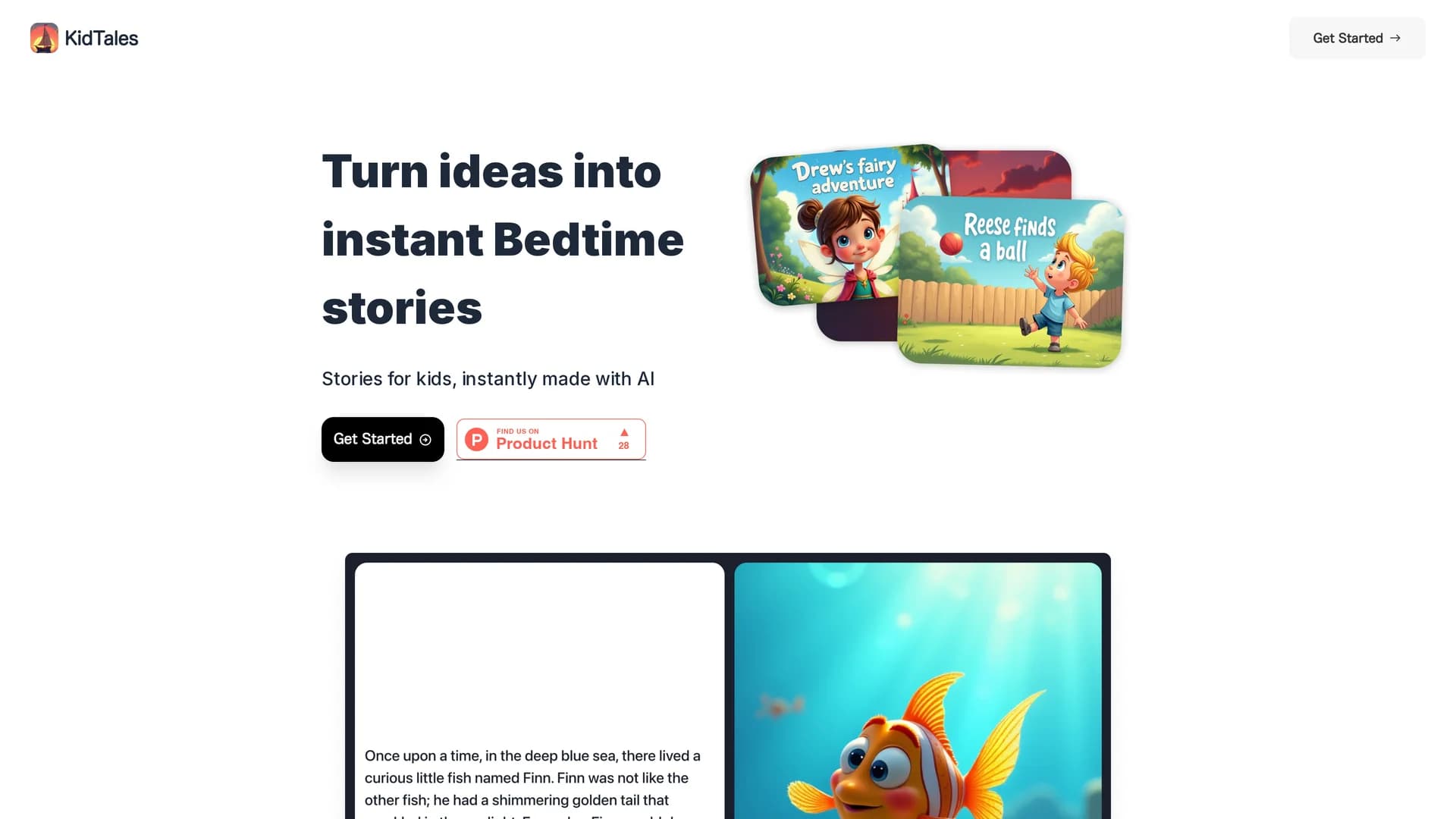 kidtales homepage