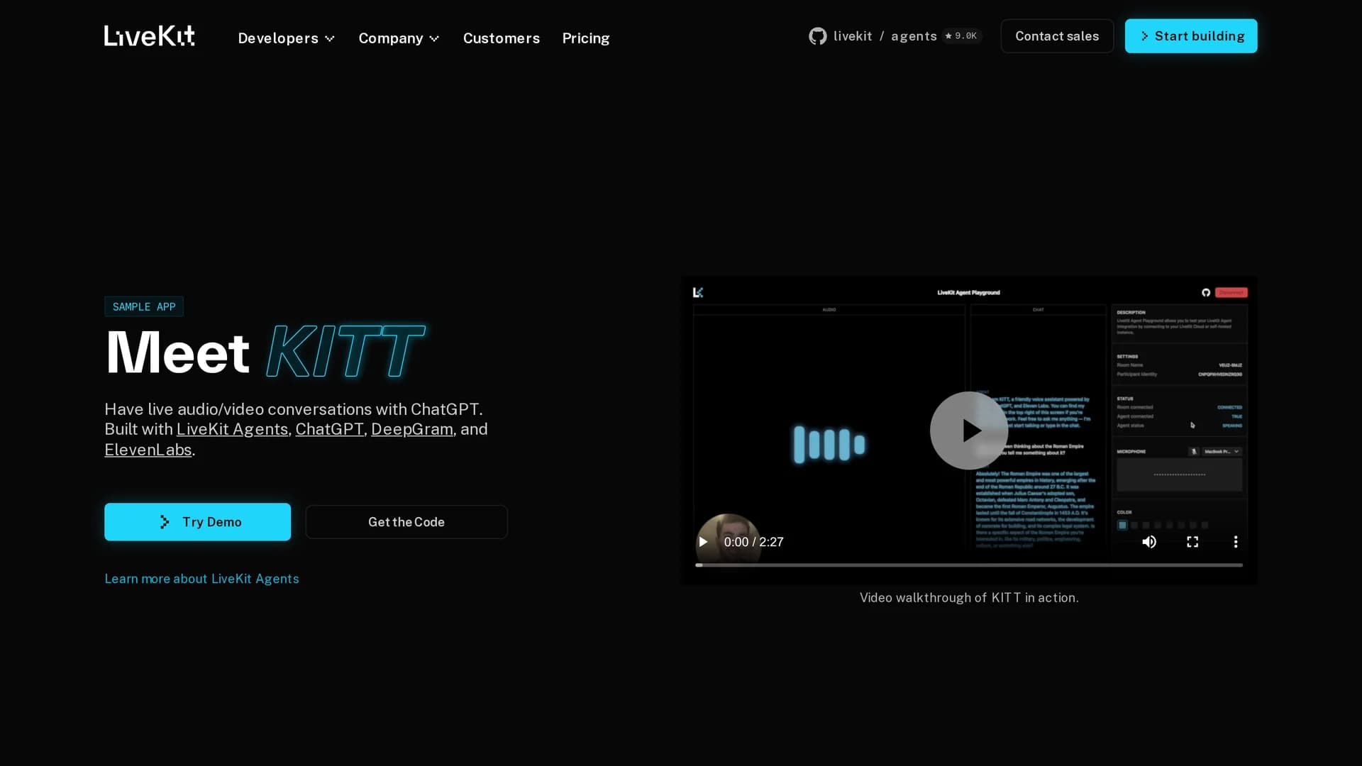 kitt homepage