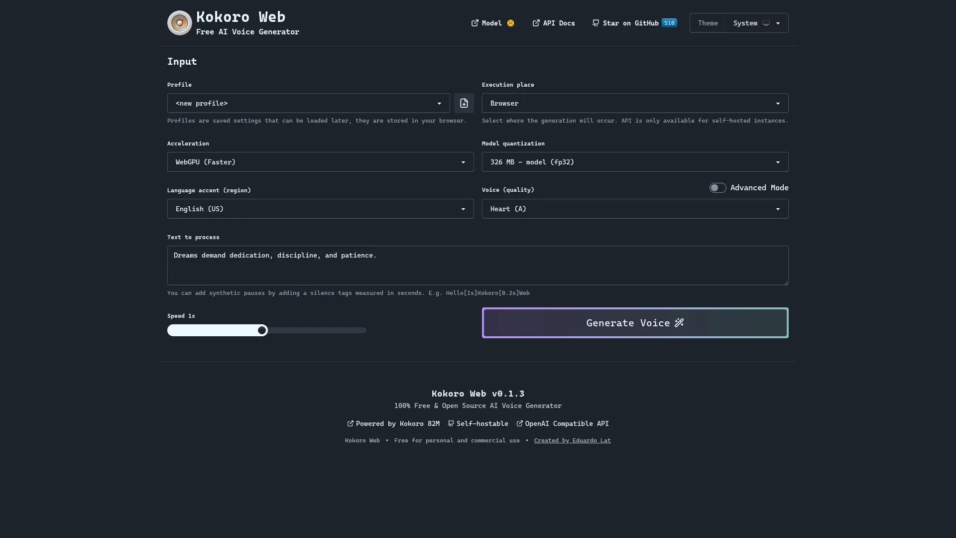 kokoro-web homepage