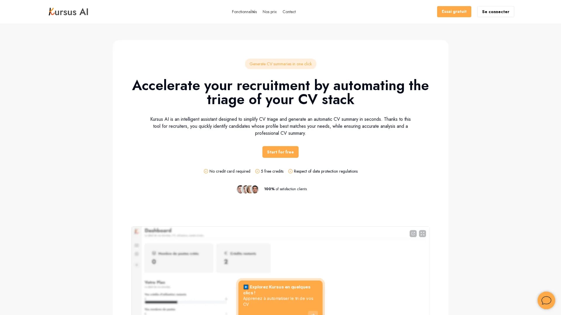 kursus-ai homepage
