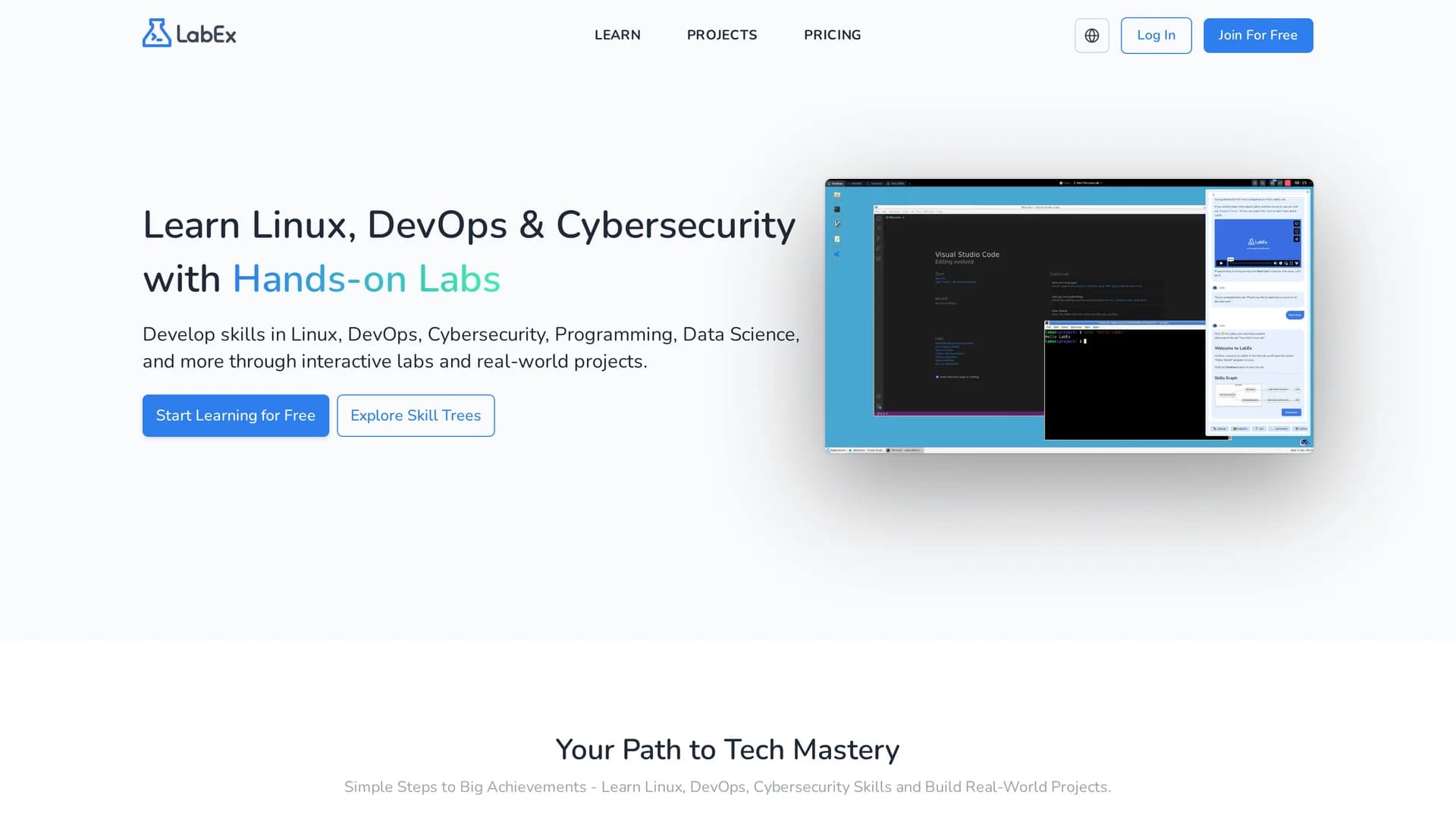 labex-io homepage
