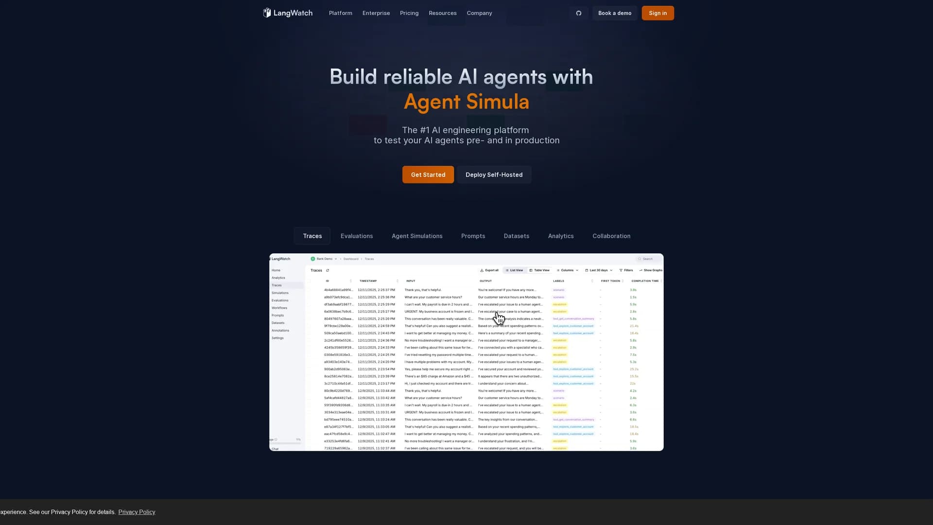 langwatch homepage