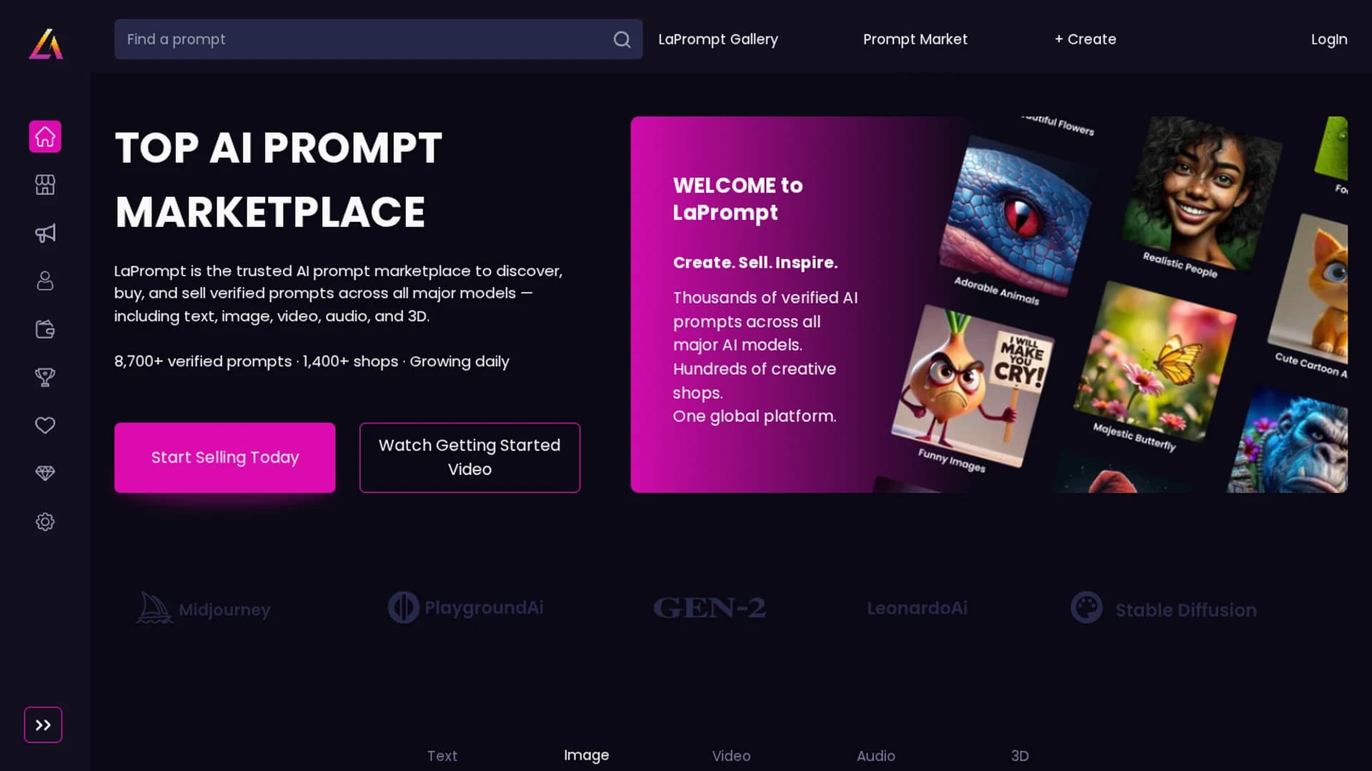 laprompt homepage