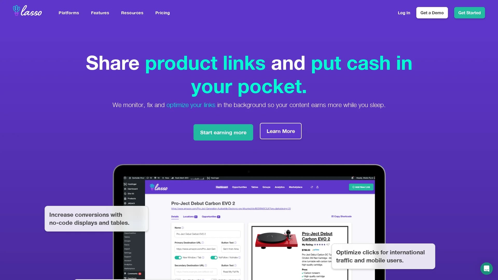 lasso homepage