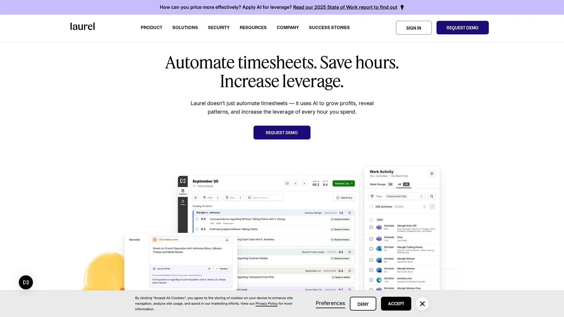 laurel homepage