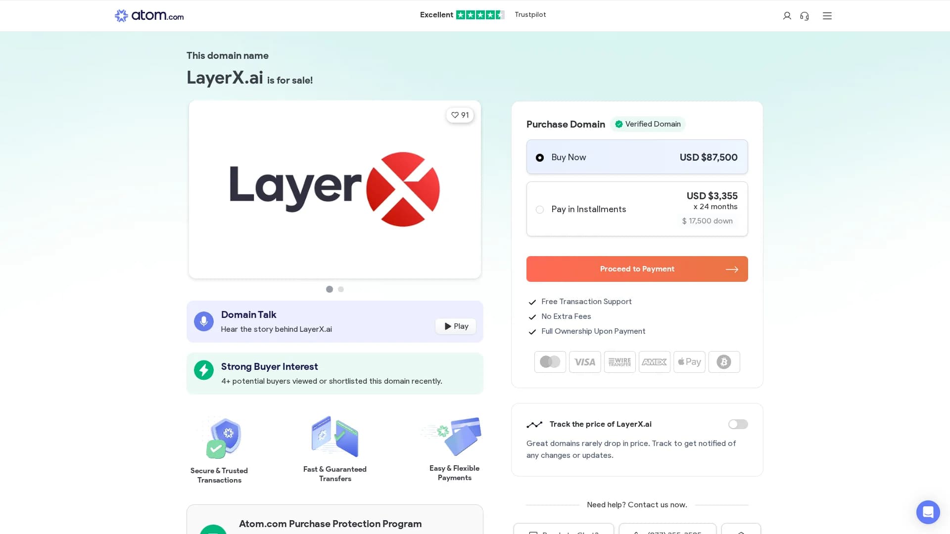 layerx-ai homepage