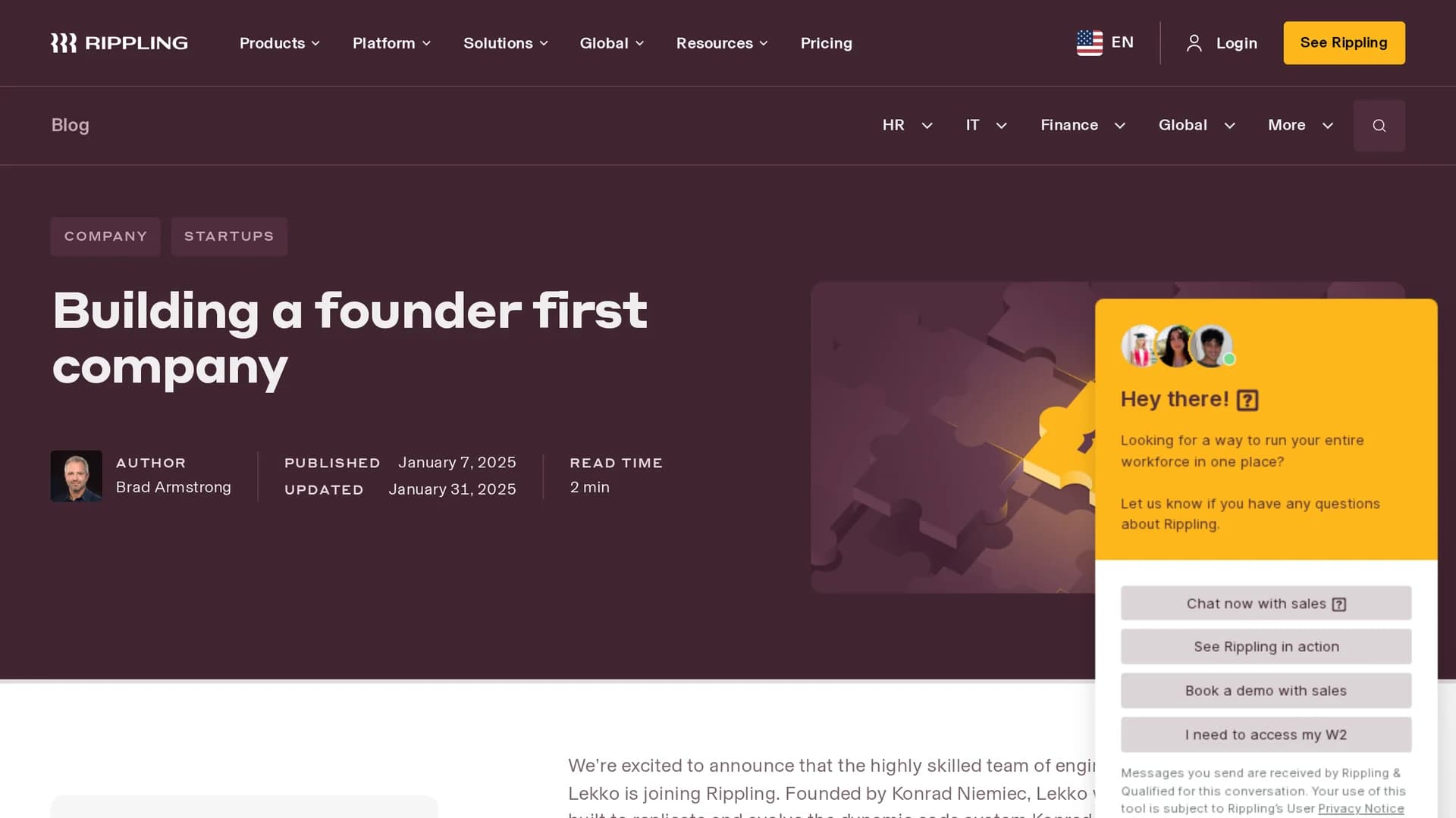 lekko homepage