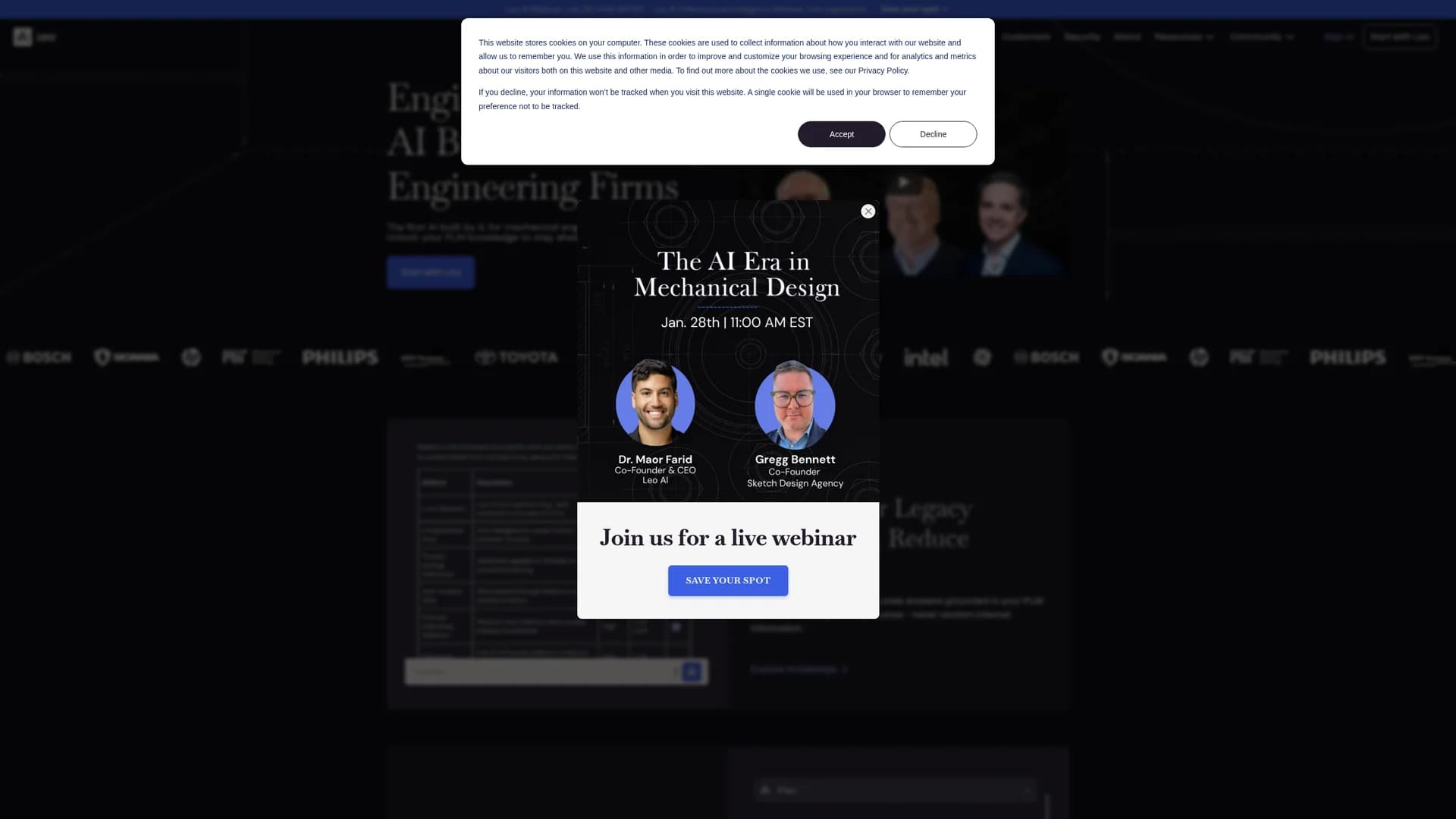 leo-ai homepage
