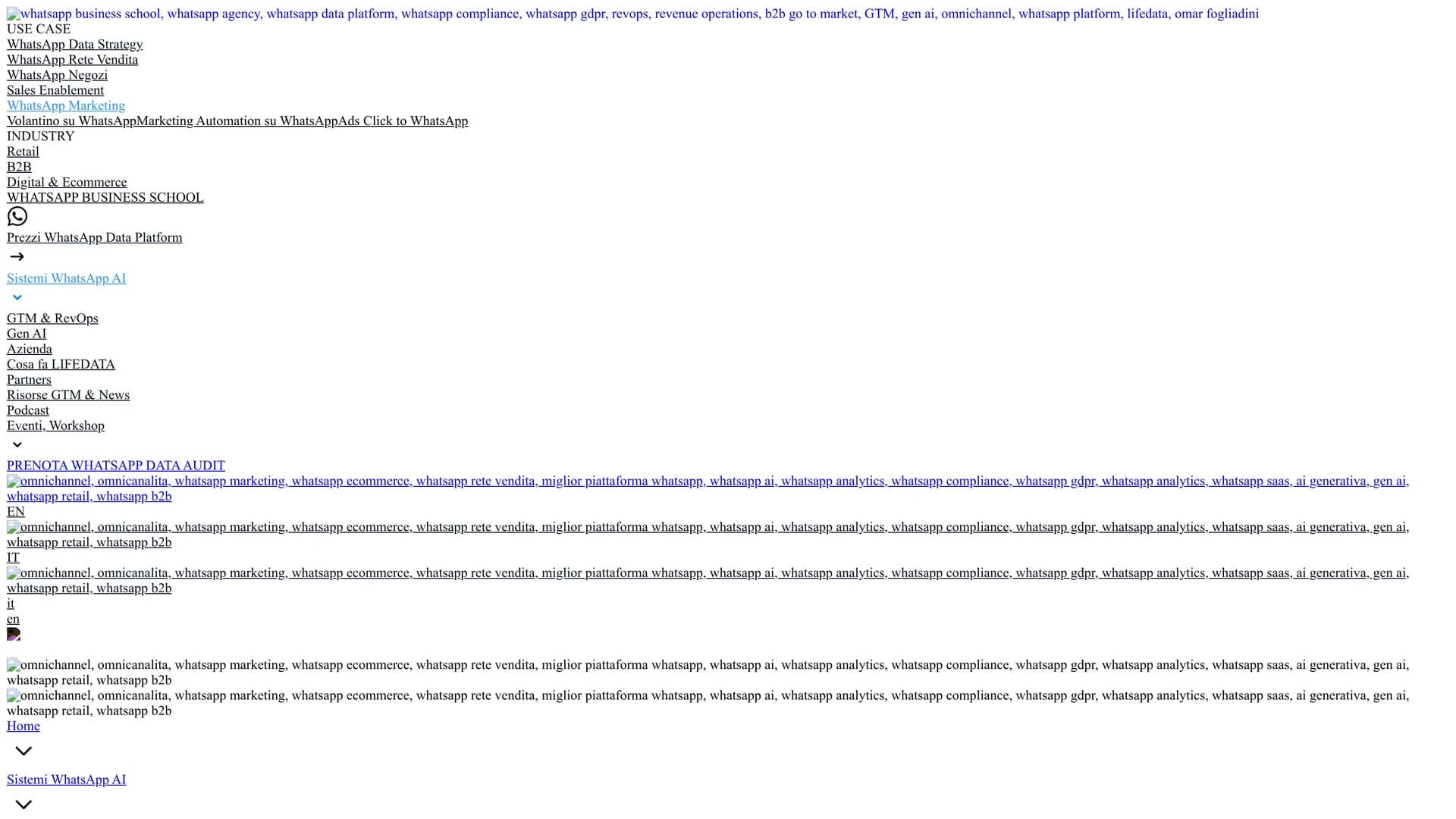 lifedata-ai homepage