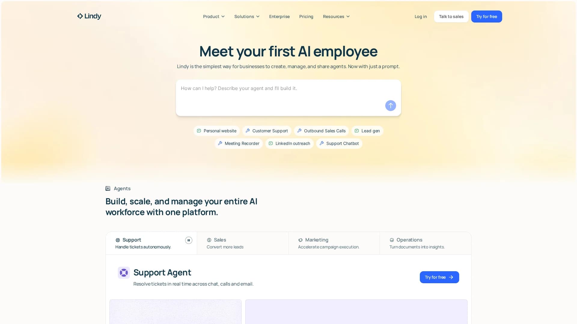 lindy homepage