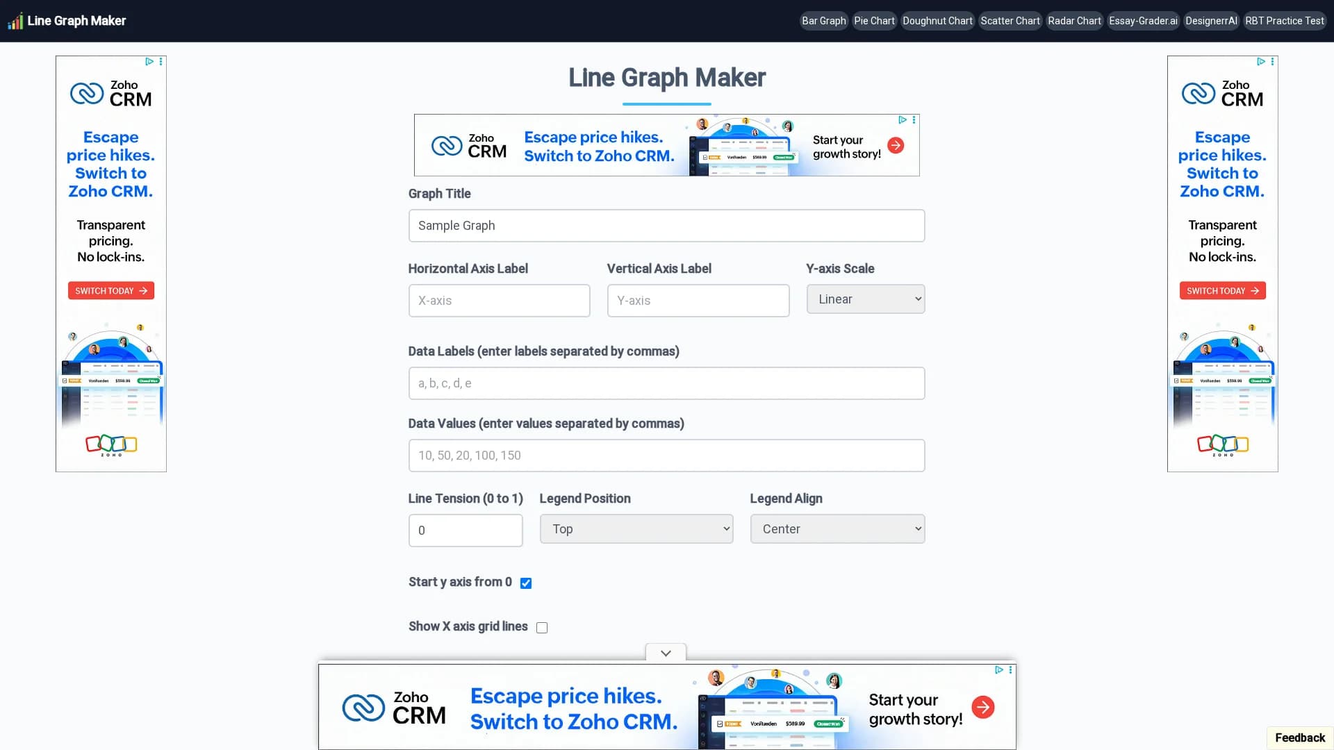 line-graph-maker homepage