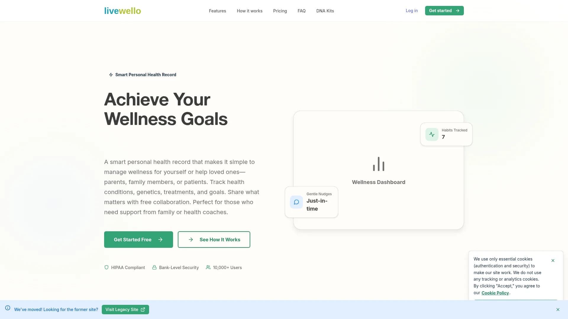 livewello homepage