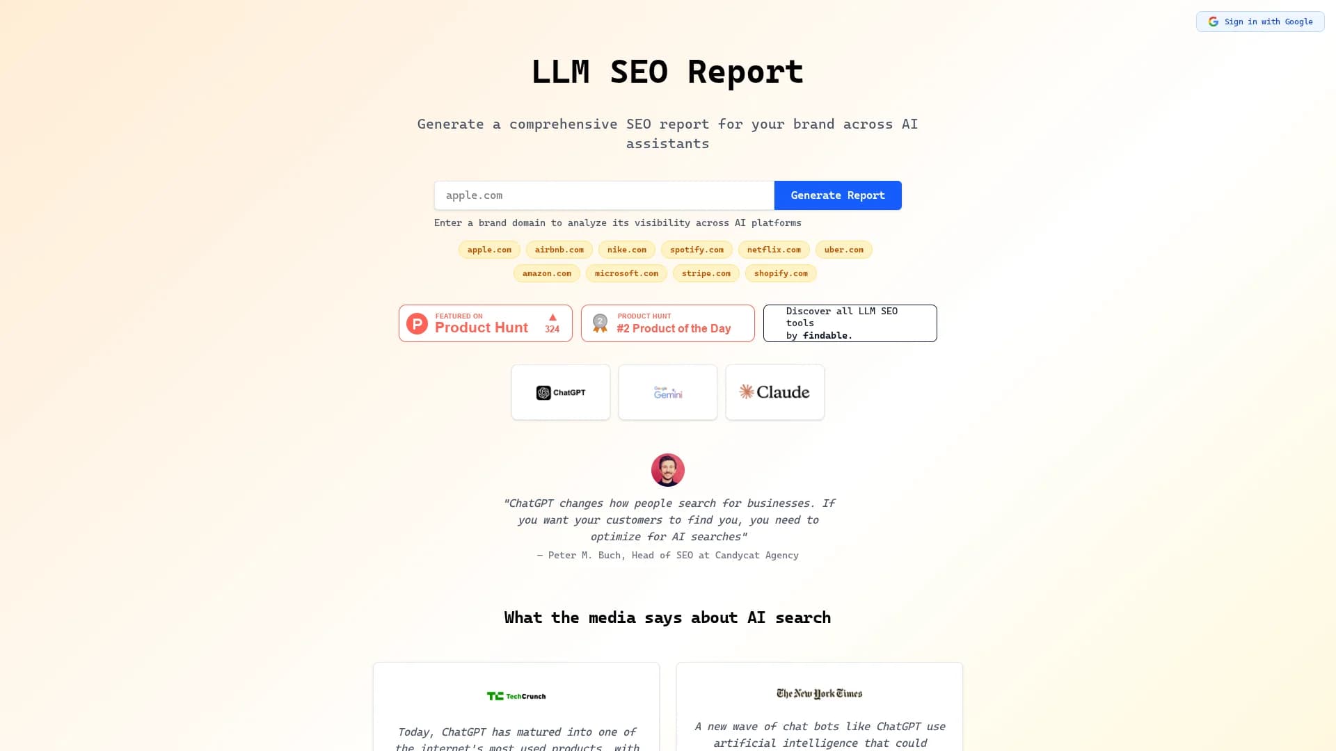 llm-seo-report homepage