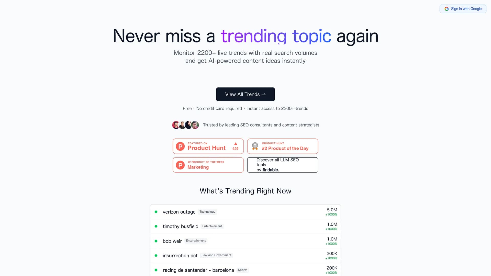 llm-seo-trends homepage