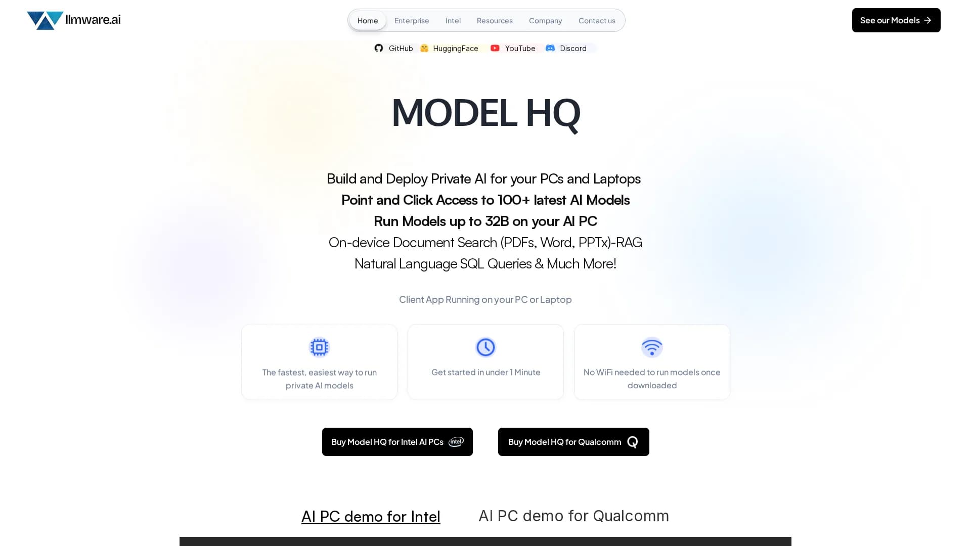 llmware-ai homepage