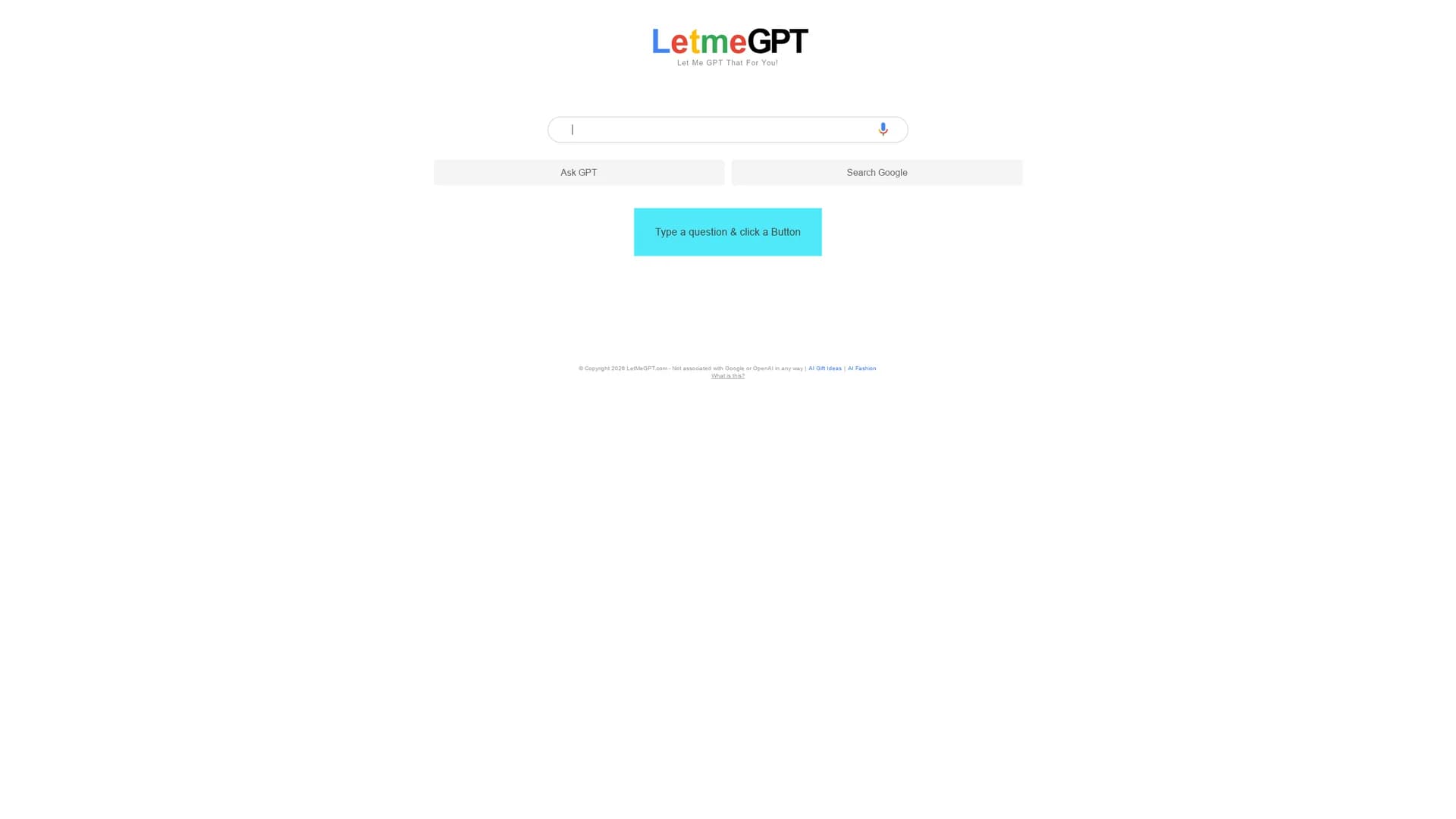 lmgtfy-gpt-letmegpt homepage