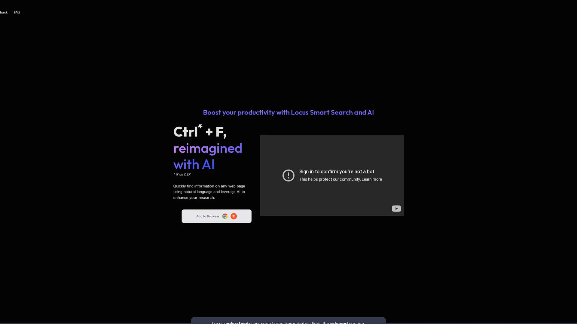 locus homepage
